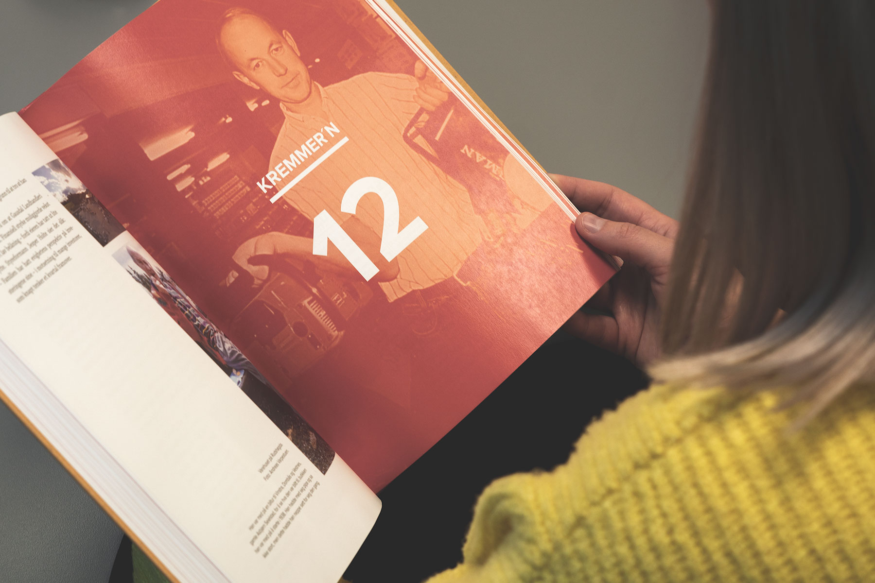 Oppslag fra jubileumsboken for Gausdal Landhandleri