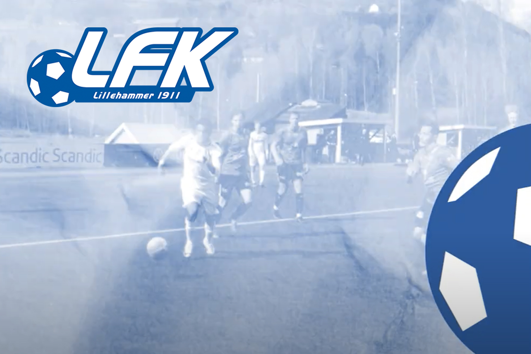 Stillbilde fra reklamespot for LFK Lillehammer