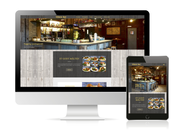 Nettsider for Låven Bar