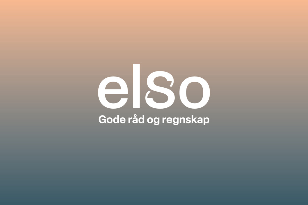 Logo for Elso med slagordet Gode råd og regnskap