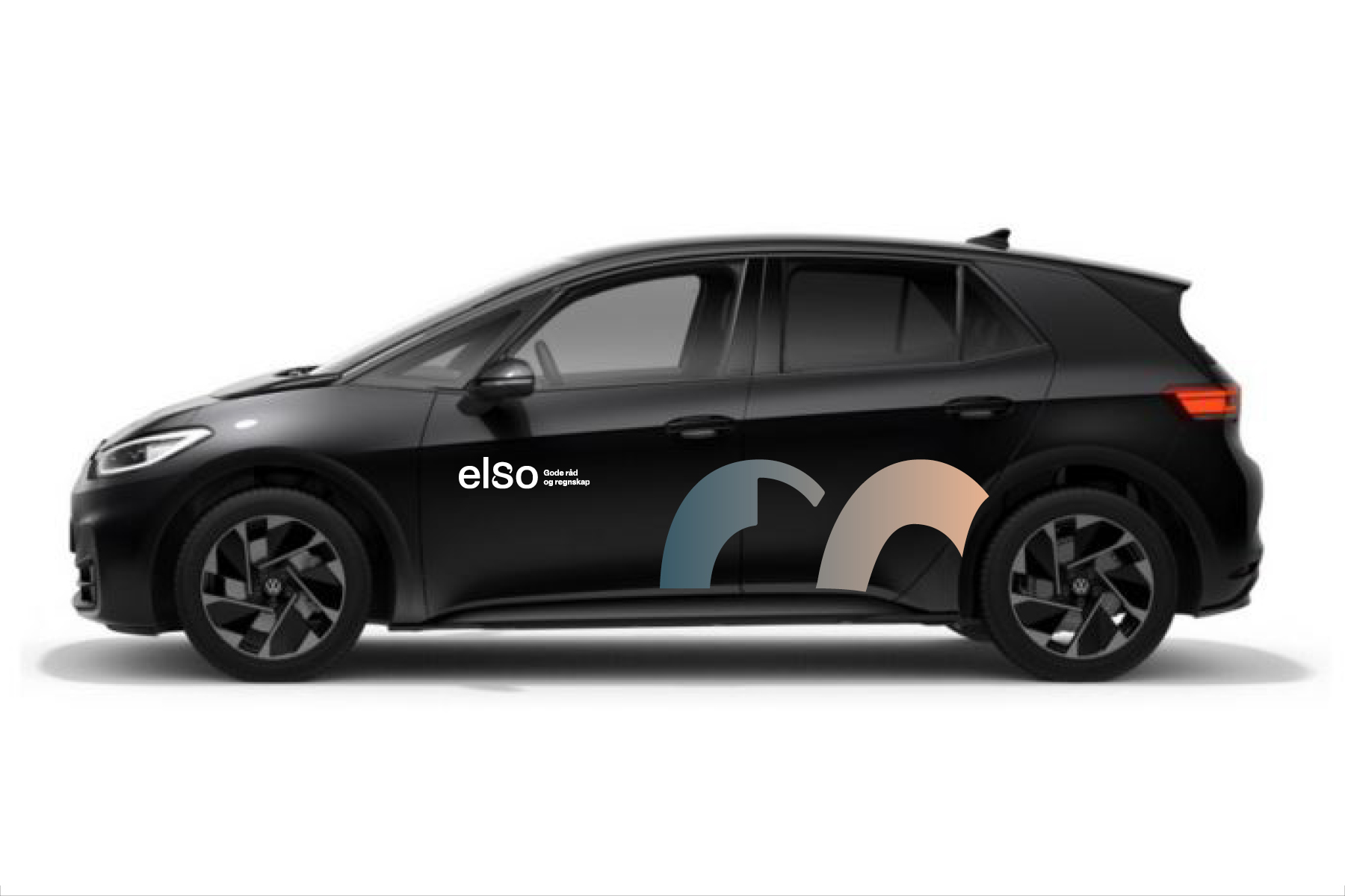 Bil med dekor for Elso
