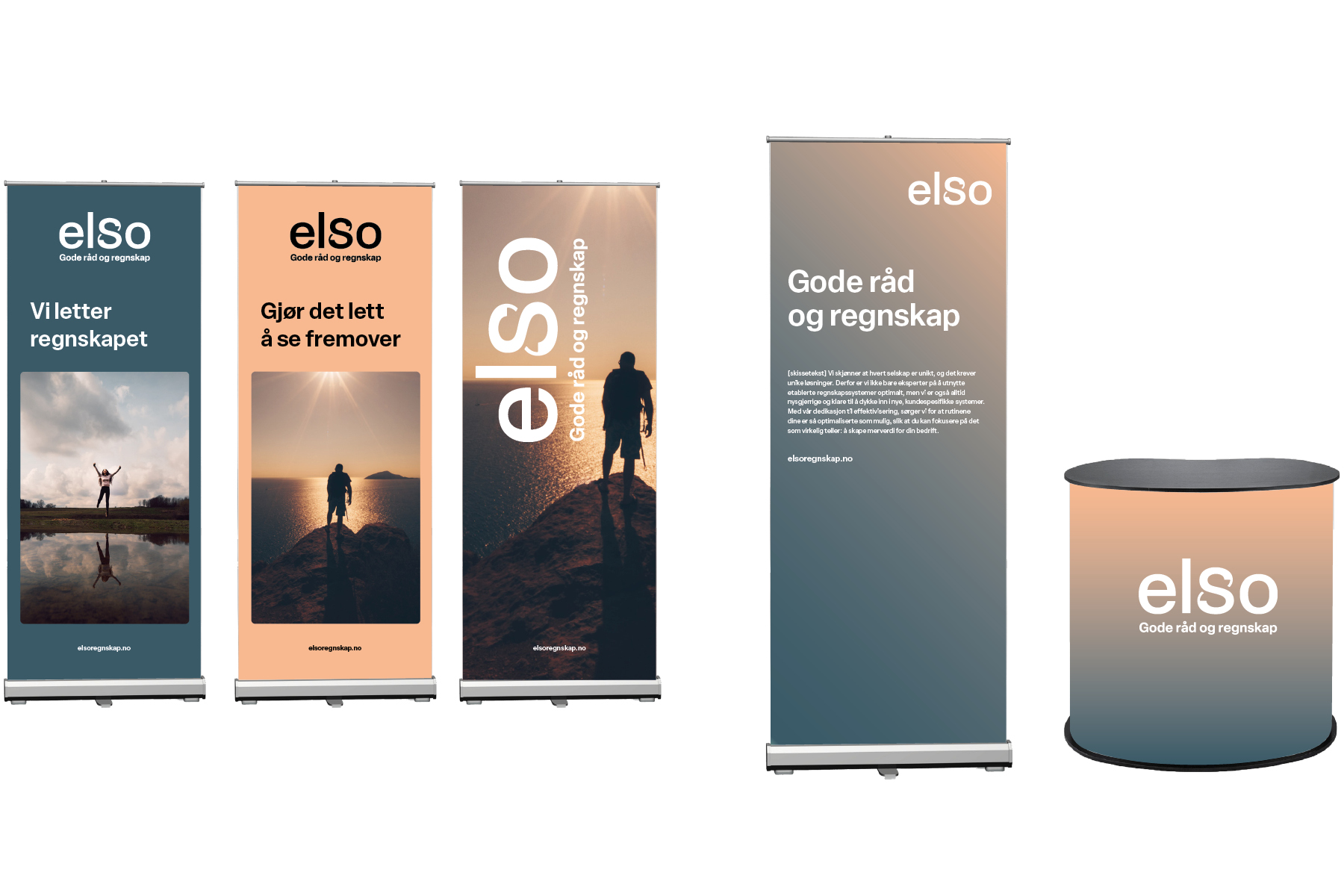 Rollups og messedisk i profilen til Elso